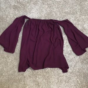 Flowy Off Shoulder Blouse